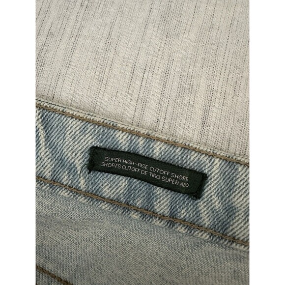 Wild Fable Womens Super High Rise Cutoff Shorts Size 16 Button Fly Mom Short - Picture 4 of 9